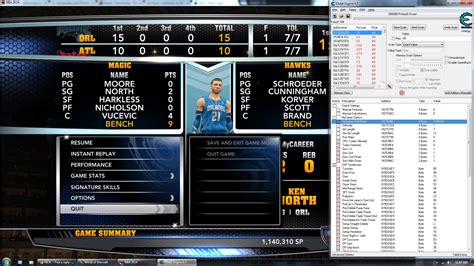 NLSC Forum • NBA 2K14 Cheat Table.